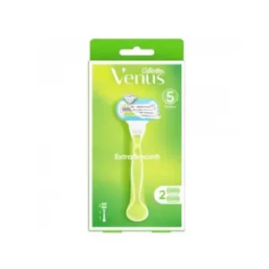 جيليت فينوس اكسترا بزيت الافوكادو ماكينة حلاقة حريمي 2 قطعه | Gillette Venus Extra With Oil Alafwkadw Shaver Women 2 Piece