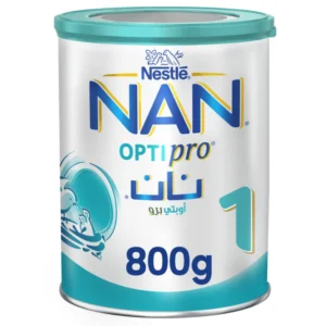نان حليب باودر اتش.ام.او رقم (1) اوبتي برو 800 جم | Nan - ( 1 ) Hmo Optipro 800 Gm Powder