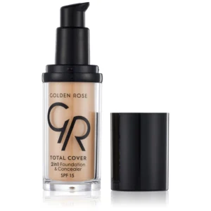 جولدن روز توتال كوفير فوند. & كونسيلر رقم. 12 | Golden Rose Total Cover Found. & Concealer No. 12