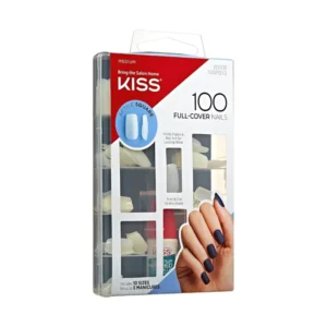 كيس 100 أكتيف سكار كود 0065 أظافر 100قطع | Kiss 100 Active Square Code 0065 Nails 100pcs