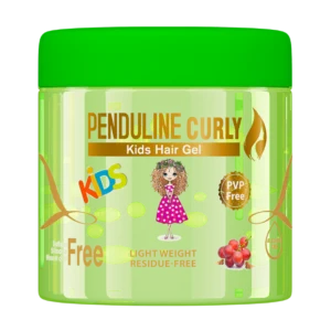 بندولين جل للشعر الكيرلي 250 مل بالالوفيرا / اخضر | Penduline Kids Curly Hair Gel 250Ml Aloevera / Green