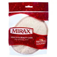 ميراكس لوف استحمام وسط بيضاوي | Mirax Loofah Shower Medium Oval