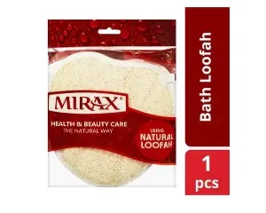 ميراكس لوف استحمام كبير شكل قلب | Mirax Loofah Shower Large Shape Qlb