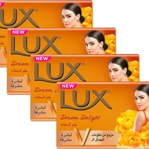 لوكس بيوتي صابون حلم السعادة ( 4×170 جم ) ( عرض خاص ) | Lux Beauty Soap Hlm Alsaada ( 4×170 Gm ) ( Offer Special )