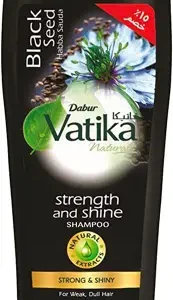 دابر فاتيكا شامبو بالحبة السوداء لشعر قوي و لامع 190 مل ( خصم 15% ) ( عرض خاص ) | Dabur Vatika Shampoo Balhba Black Hair Qwy And Lama 190 Ml ( Discount 15% ) ( Offer Special )