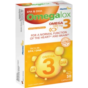 اوميجالوكس - 3 1000 مجم 30 كبسولة | Omegalox - 3 1000 Mg 30 Cap