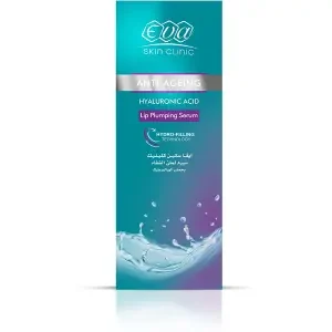 إيفا بشرة كلينيك. هيالورونيك حمض شفاه بلومبينج سيرم 10مل | Eva Skin Clinic. Hyaluronic Acid Lip Plumping Serum 10ml