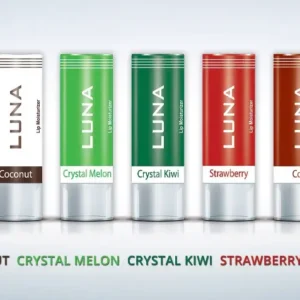 لونا استاند مرطب شفاه اطعمة مختلفة | Luna Astand Moisturizer Lips Atama Assorted