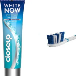 كلوز اب (معجون اسنان ايس كول 75 مل + فرشاة هدية ) ( عرض خاص) | Close Up (Paste Teeth Ice Cool 75 Ml + Brush Gift ) ( Offer Special)