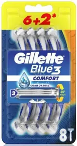 جيليت ماكينة حلاقة كومفورت للرجال (6ق + 2ق هدية) - عرض خاص | Gillette Shaver Kwmfwrt Men (6Q + 2Q Gift) - Offer Special