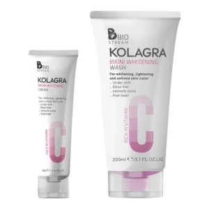 كولاجرا (كريم تبييض منطقة البيكيني + غسول تبييض منطقة البيكيني) - عرض خاص | Kolagra (Cream Tbyyd Mntqa Albykyny + Cleanser Tbyyd Mntqa Albykyny) - Offer Special