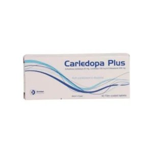 كارليدوبا بلس 100 / 25 / 200 مجم 30 قرص | Carledopa Plus 100 / 25 / 200 Mg 30 Tab