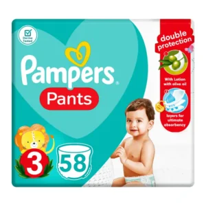 بامبرز بانتس ميديام رقم.3 58دي (3) حفاضة | Pampers Pants Medium No.3 58d (3) Diaper