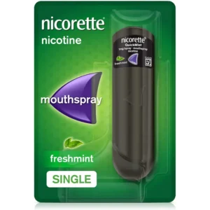 نيكوريت كيكميست 1 مجم / سبراي. فموي سبراي 13.2 مل | Nicorette Quickmist 1 Mg / Spr. Oral Spray 13.2 Ml
