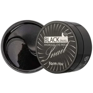 فارم ستاي شرائح هايدرو جل للعين بجل الحلزون الأسود 90جم | Farm Stay Black Snail Hydrogel Eye Patch 90Gm