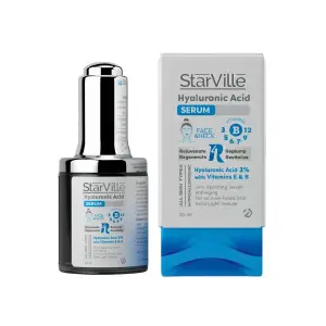 ستارفيل سيروم حمض الهيالورونيك للبشرة 30مل | Starville Hyaluronic Acid Serum 30 Ml