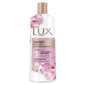 لوكس غسول الجسم لمسة ناعمة 500 مل | Lux Bo.wash 500Ml Soft Rose Euphoria