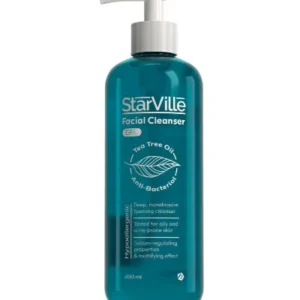 ستارفيل جل منظف للوجه غسول للبشرة الدهنية 400 مل | Starville Facial Cleanser Gel 400 Ml Acne Prone Skin