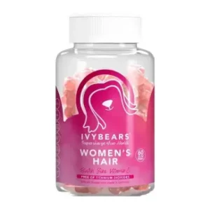إيفيبيارس أومينس شعر فيتامينات 60 حلوى مطاطية | Ivybears Womens Hair Vitamins 60 Gummies