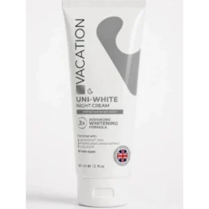 فاكيشن كريم تفتيح ليلي للبشرة 60مل | Vacation Uni-White Night Cream 60Ml