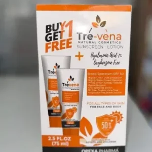 تريفينا صن سكرين لوشن (1+1) - عرض خاص | Tre-Vena Sunscreen Lotion (1+1) #