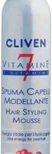 كليفن رغوة تصفيف الشعر بـ7 فيتامينات شديدة القوة 200 مل | Cliven Foam Styling Hair B7 Fytamynat Shdyda Alqwa 200 Ml