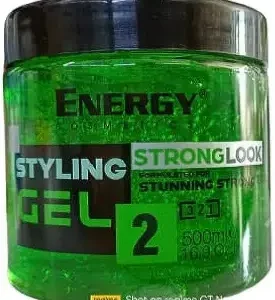 انرجي جل تصفيف الشعر سترونج لوك 500مل | Energy Styling Gel Hair Strong Look 500Ml
