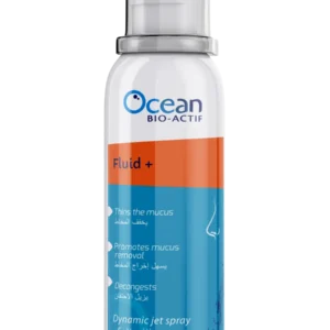 أوسيان بايو-أكتيف سائل+ بخاخ أنف 100 مل | Ocean Bio-Actif Fluid+ Nasal Spray 100 Ml