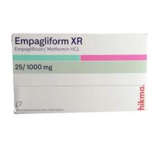 إيمباجليفورم - إكس آر 25 / 1000 مجم 30 قرص | Empagliform - Xr 25 / 1000 Mg 30 Tab