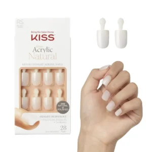 كيس أكريليك ناتشورال كود 4750 أظافر - ألترا ناتشورال | Kiss Acrylic Natural Code 4750 Nails - Ultra Natural