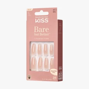 كيس بار-بوت-بيتير كود 5721 ب أظافر - نود دراما | Kiss Bare-But-Better Code 5721 Bbb Nails - Nude Drama