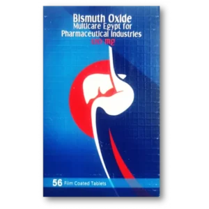 بيسموث أوكسيد مولتيكار 120 مجم 56 قرص | Bismuth Oxide Multicare 120 Mg 56 Tab