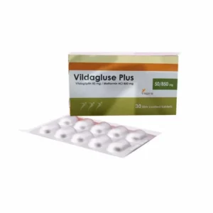 فيلداجلوس بلس 50 مجم / 850 مجم 30 قرص | Vildagluse Plus 50 Mg / 850 Mg 30 Tab