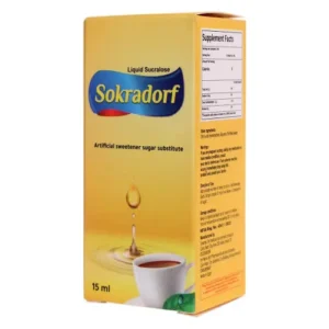 سوكرادورف سويتينير قطرة 15 مل | Sokradorf Sweetener Drops 15 Ml