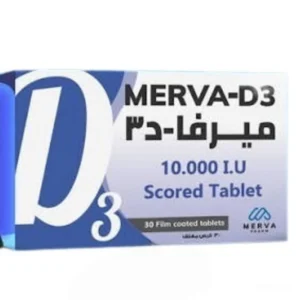 ميرفا - دي3 10.000 وحدة دولية 30 قرص | Merva - D3 10.000 I.U. 30 Tab