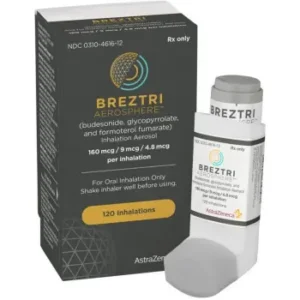 بريزتري أيروسفير 160/9/4.8 ميكروجرام بخاخ 120 جرعات | Breztri Aerosphere 160/9/4.8 Mcg Inhaler 120 Doses