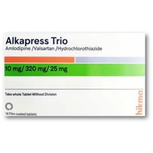 ألكابرس تريو 10 / 320 / 25 مجم 14 قرص | Alkapress Trio 10 / 320 / 25 Mg 14 Tab