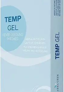 تيمب جل كمادة لاصقات تبريد للحمى 4 قطع | Tymb Gel Compress Patches Tbryd Llhma 4 Pieces