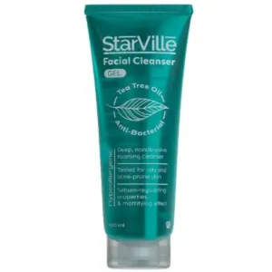 ستارفيل جل منظف للوجه غسول للبشرة الدهنية 100 مل | Starville Facial Cleanser Gel 100 Ml Acne Prone Skin