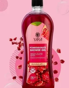 يارا شاور جل بالرمان 1000مل | Yara Shower Gel With Pomegranate 1000Ml