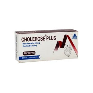 كوليروس بلس 40 / 10 مجم 28 قرص | Cholerose Plus 40 / 10 Mg 28 Tab