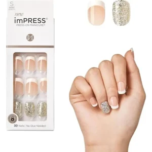 كيس إمبريس كود (7671) أظافر - إيمبيريال ساند | Kiss Impress Code (7671) Nails - Imperial Sand
