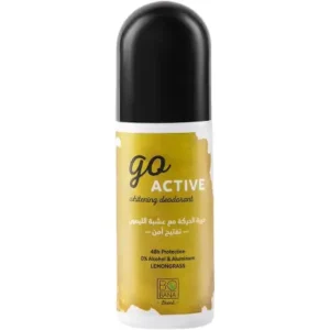 بوبانا مزيل عرق رول اون جو اكتيف بالليمون 80مل | Bobana Deod Roll On Go Active 80Ml Lemongrass