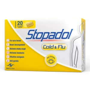 ستوبادول كولد آند فلو 20 كبسولة | Stopadol Cold & Flu 20 Cap