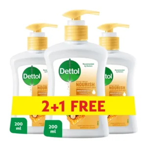 ديتول غسول اليد ضد البكتريا نوريش (2+1) 200مل (عرض خاص) | Dettol Anti Bacterial Hand Wash 200Ml Nourish (2+1) #
