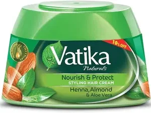 دابر فاتيكا كريم تصفيف الشعر بالحنة 190مل (+10%) عرض خاص | Dabur Vatika H.cr. 190Ml Henna (+10%) #