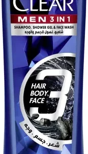 كلير للرجال 3 في 1 شامبو للشعر وغسول للجسم والوجه، 180مل عرض خاص | Clear Men 3 In 1 Sh-Sho-Face Wash 180Ml (#)