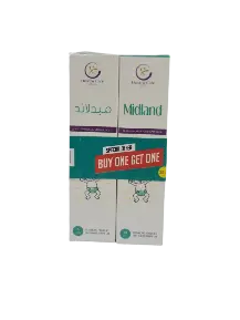 ميدلاند كريم مرطب لالتهابات منطقة الحفاض و للاكزيما 30 جم (1+1) عرض خاص | Midland Soothing Cr. 30Gm Diaper Area (1+1) #
