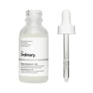 ذا اورديناري الفا اربوتين 2% + حمض الهيالورونيك سيرم 30مل | The Ordinary Alpha Arbutin 2% + Ha Serum 30Ml