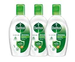 ديتول ضد البكتيريا يد جل 50مل أوريجينال (3×1) # | Dettol Anti Bacterial Hand Gel 50ml Original (3×1) #